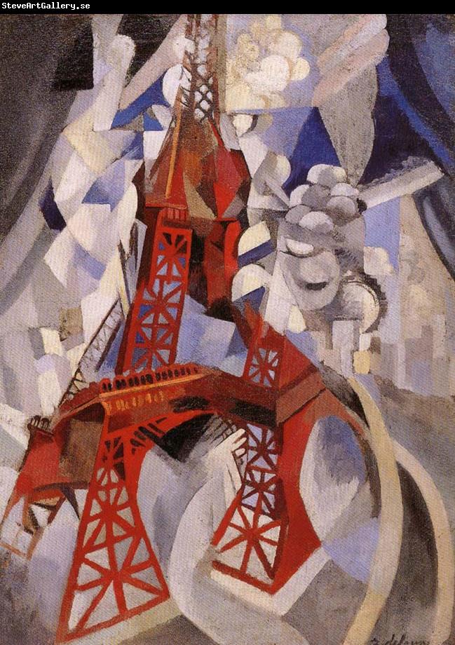 Delaunay, Robert Eiffel Tower or the Red Tower